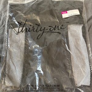 Thirty-One Spirit Black Cinch Sac